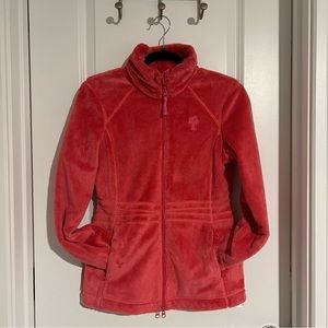 Lilly Pulitzer Coral Fleece Jacket XS